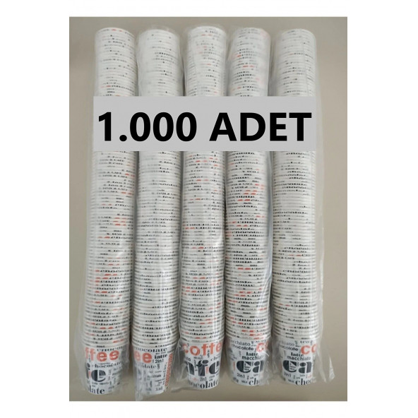 1000 Adet 6.5 Oz Karton Bardak ürün görseli 1