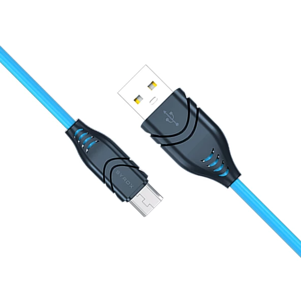 Syrox C98 Micro USB Flex Silikon Data/Şarj Kablosu 2.1A 1.1mt - Resim 8