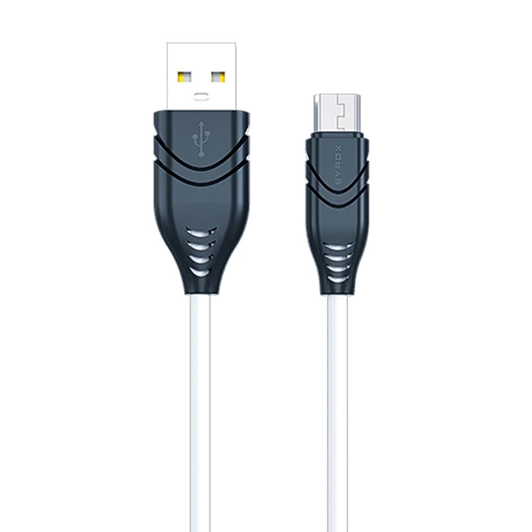 Syrox C98 Micro USB Flex Silikon Data/Şarj Kablosu 2.1A 1.1mt - Resim 2