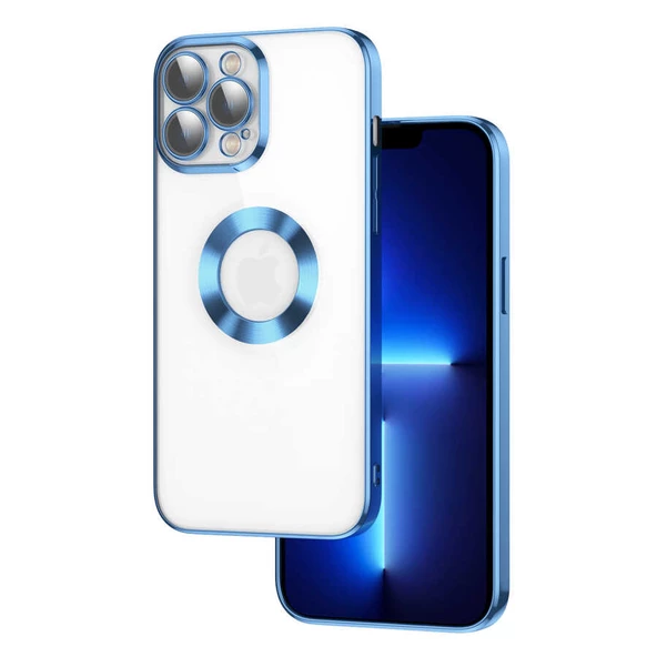 iPhone 13 Pro Max Kılıf Kamera Korumalı Logo Gösteren Omega Kılıf ürün görseli 1