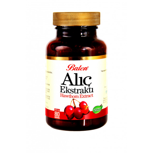 Balen Alıç Meyvesi Ekstraktı Kapsül 80 X 375 mg ürün görseli 1
