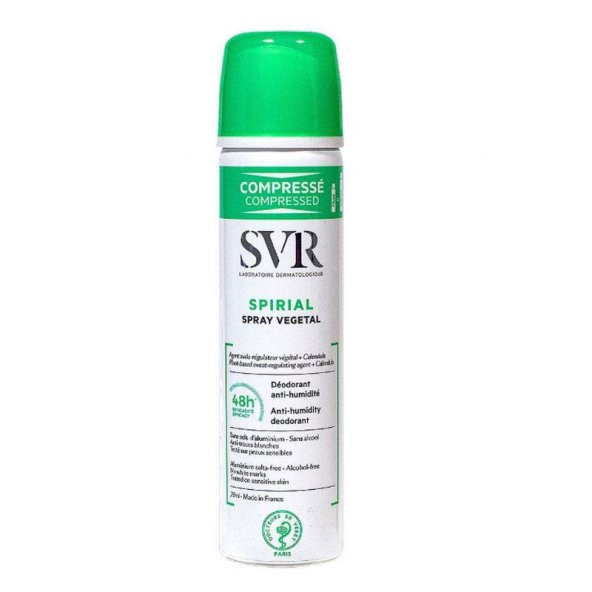 Spirial Vegetal Terleme Karşıtı Sprey Deodorant 75 ml ürün görseli 1