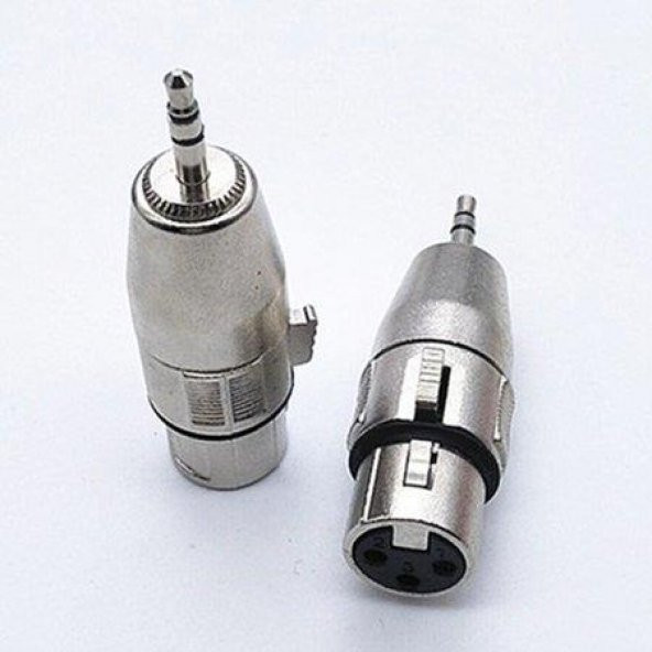 XLR Dişi - 3.5 mm Stereo Erkek Çevirici Aparat ürün görseli 1