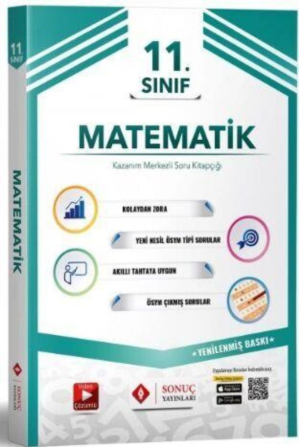 11. Sınıf Matematik Modüler Set Sonuç Yayınları ürün görseli 1