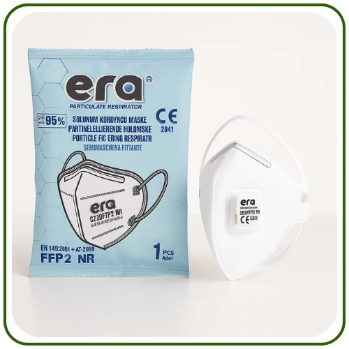 Era Filtreli Katlanır Solunum Maskesi | 4210 V FFP2 NR D ürün görseli 1