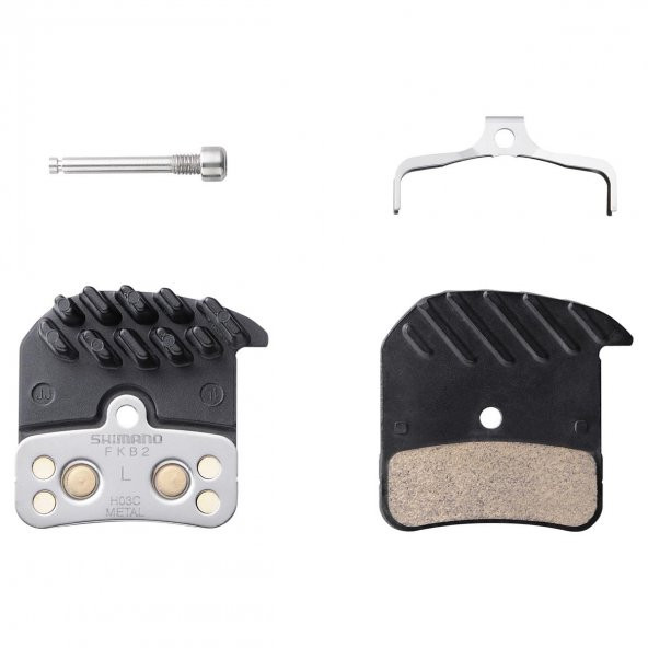 Shimano H03C Metal Disk Fren Balatası (Yay/Pim dahil) ürün görseli 1