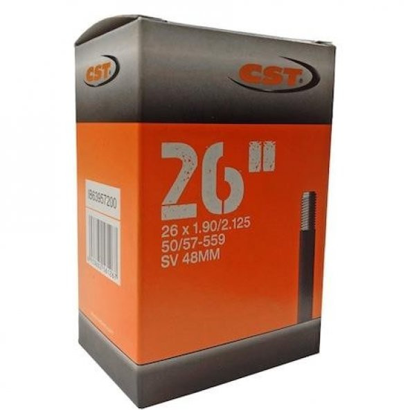 CST 26x1.90/2.125 AV 48mm Motor Sibop İç Lastik ürün görseli 1
