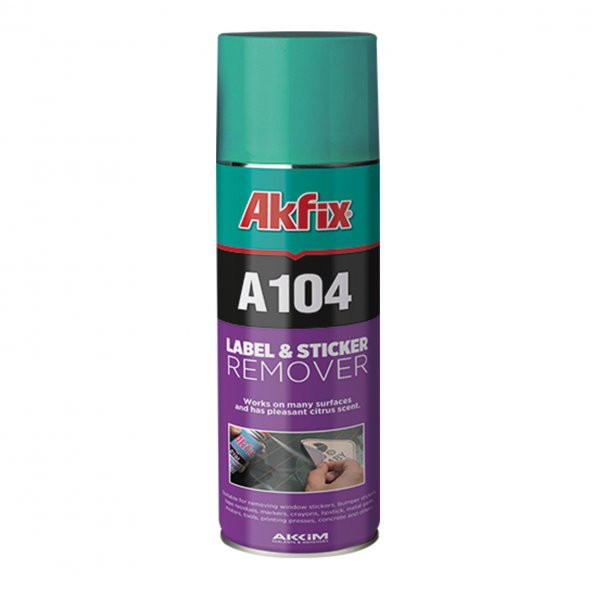 Akfix A104 Etiket Sökücü Mastik Yapışkan Sökücü Sprey 200 ml ürün görseli 1
