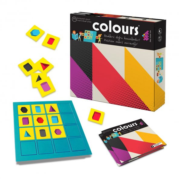 COLOURS (Renklerle Sudoku) Zeka ve Akıl Oyunu 4+ Yaş 1+ Oyuncu ürün görseli 1