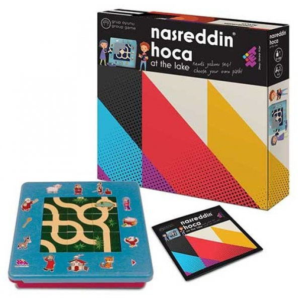 NASREDDİN HOCA At The Lake Zeka ve Akıl Oyunu 3+ Yaş 1+ Oyuncu ürün görseli 1