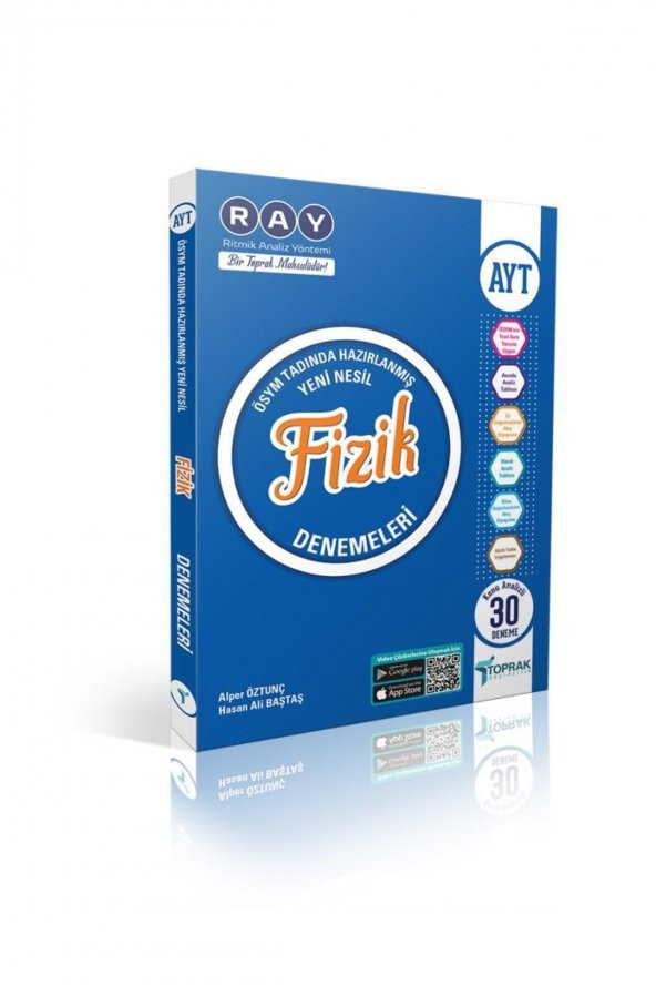 Toprak Ayt Fizik Deneme Kitabı (30Lu) ürün görseli 1