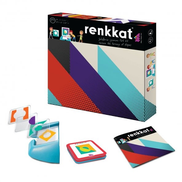 RENKKAT (Tek Kişilik) Okul Öncesi Dikkat Zeka Oyunu 3+ Yaş 1+ Oyuncu ürün görseli 1