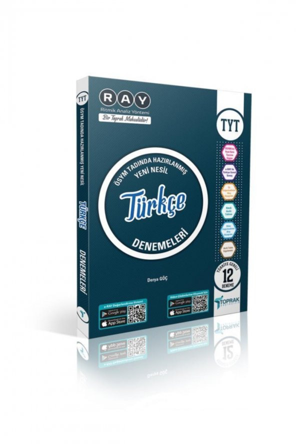 Toprak Tyt Türkçe Deneme Kitabı (12Li) ürün görseli 1