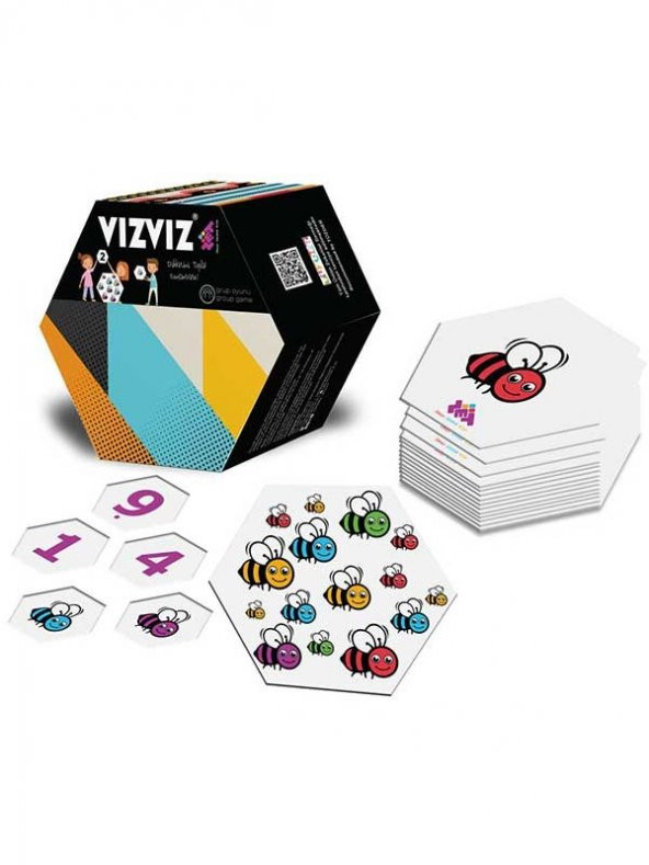 VIZ VIZ Dikkat ve Zeka Oyunu 4+ Yaş 8 Oyuncu ürün görseli 1
