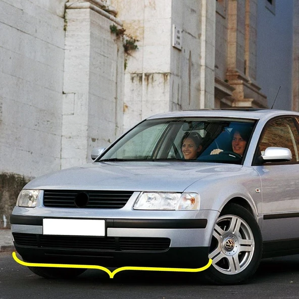 VW Passat B5 1997-2000 Ön Tampon Alt Spoyler Orjinal Tip 3B0805903A ürün görseli 1