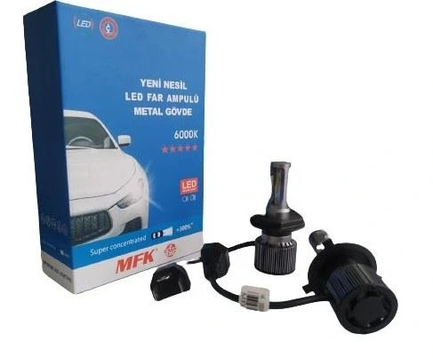 MOTORSİKLET M3 ÜNİVERSAL LED ZENON 5000L BEYAZ IŞIK MFK ürün görseli 1
