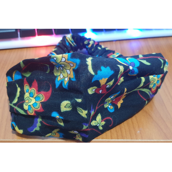 Çiçekli Bandana - Resim 5