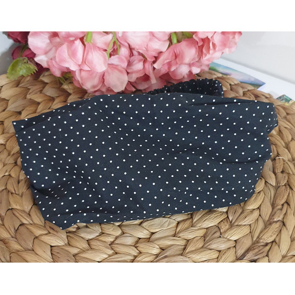 Puantiyeli Bandana - Resim 3