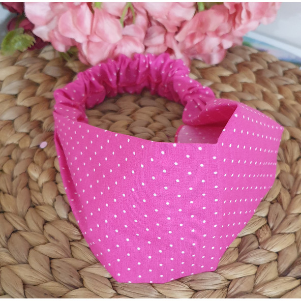 Puantiyeli Bandana - Resim 5