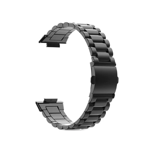 Gpack Huawei Watch Fit 2 Kordon Metal Sıralı Kordon KRD 04 ürün görseli 1