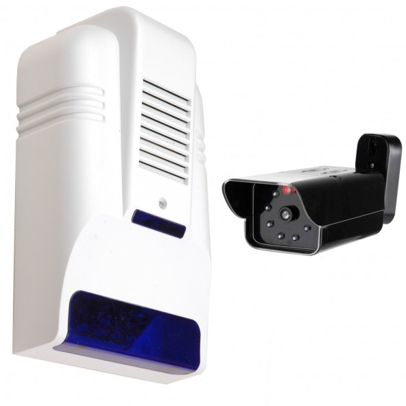 LOREX LR-OS30D Caydırıcı Soygun Alarm Sireni  LR-D12IR Caydırıcı Kamera Seti ürün görseli 1