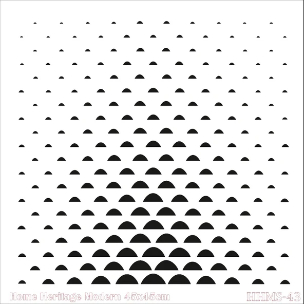 HOME HERITAGE MODERN 45X45CM HHMS-43 STENCİL ürün görseli 1