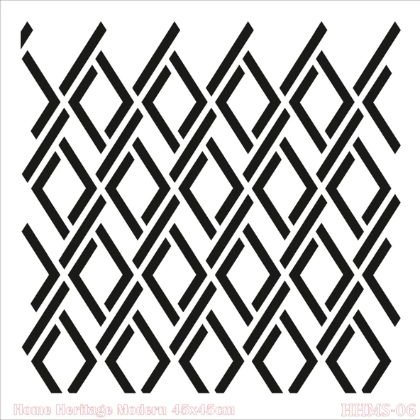 HOME HERITAGE MODERN 45X45CM HHMS-06 STENCİL ürün görseli 1