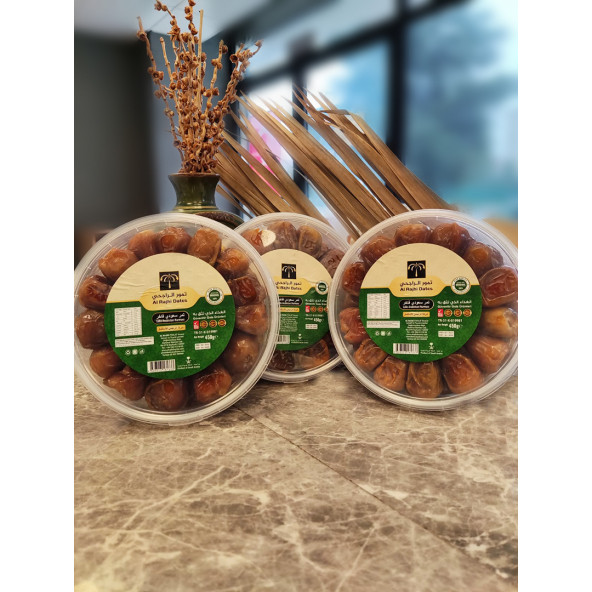 HİCAZİ Sukkari Yaş Hurma 3'lü Paket (1500 gr) ürün görseli 1