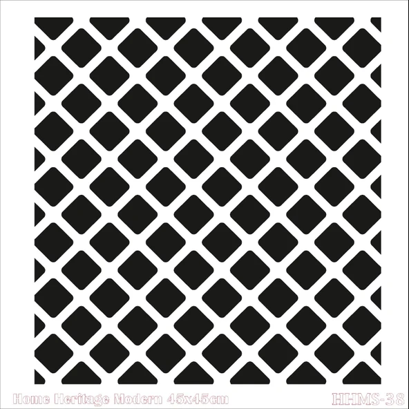 HOME HERITAGE MODERN 45X45CM HHMS-38 STENCİL ürün görseli 1