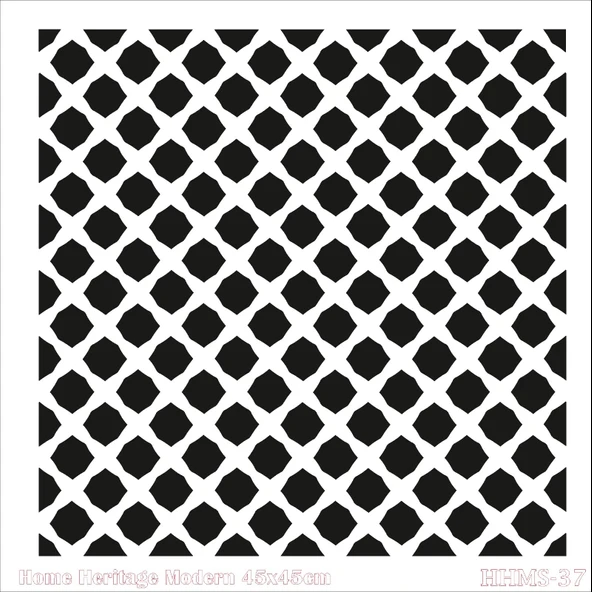HOME HERITAGE MODERN 45X45CM HHMS-37 STENCİL ürün görseli 1