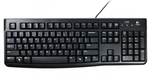 LOGITECH KLAVYE K120 Q USB STANDART ürün görseli 1