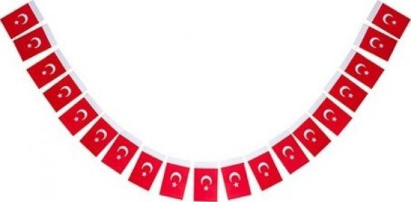 Hayal Sepeti İpli Türk Bayrağı 400lü 11*20cm ürün görseli 1