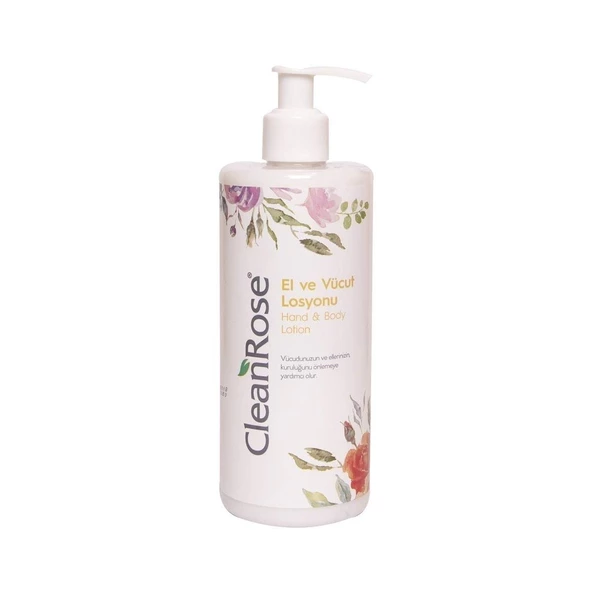 Gül Özlü Pompalı El ve Vücut Losyonu (400 ML) ürün görseli 1