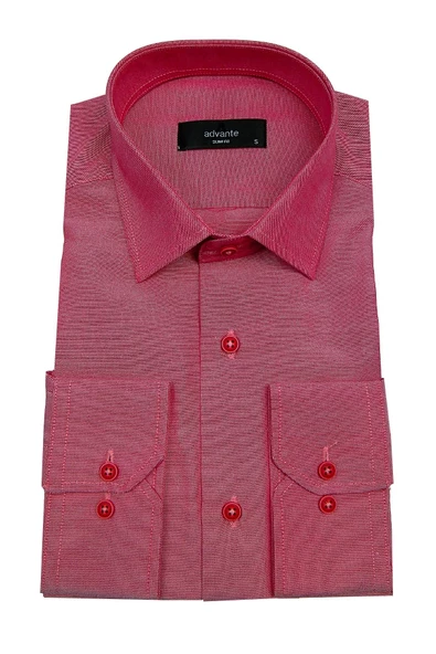 Erkek Slim Fit Gömlek Bgl-st00095 - Resim 5