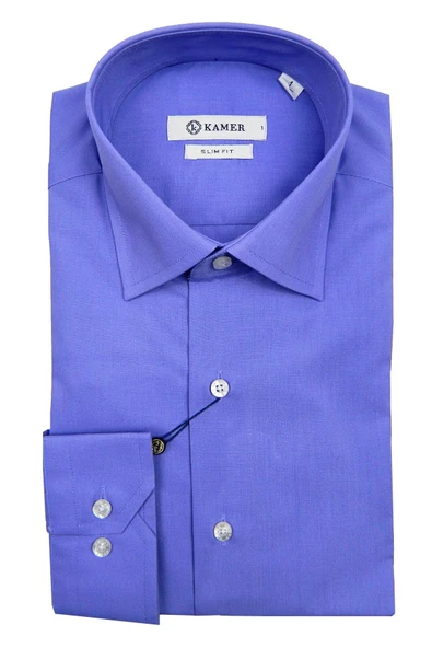 Erkek Slim Fit Gömlek 7004 007004 - Resim 3