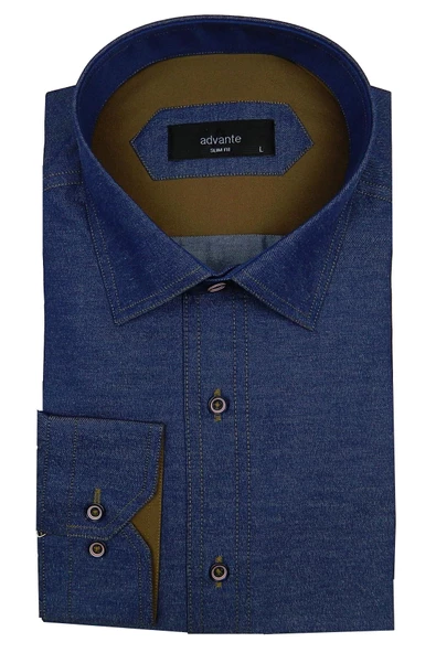 Erkek Slim Fit Gömlek Bgl-st00121 ürün görseli 1