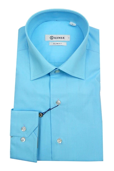 Erkek Slim Fit Gömlek 7004 007004 ürün görseli 1