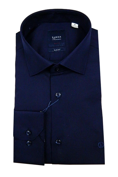 Erkek Slim Fit Gömlek 9901 009901 - Resim 3