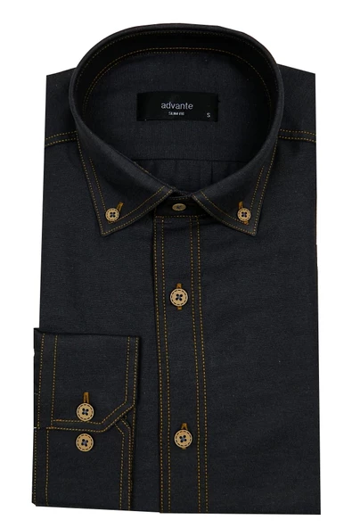 Erkek Slim Fit Gömlek Bgl-st00122 ürün görseli 1