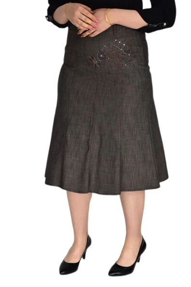 Kadın Kısa Etek AKR1414 - Resim 5