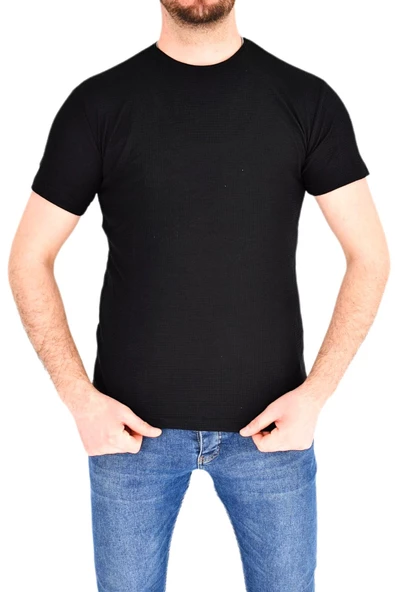 Erkek Sıfır Yaka Tişört T-869 BGL-ST01829 ürün görseli 1