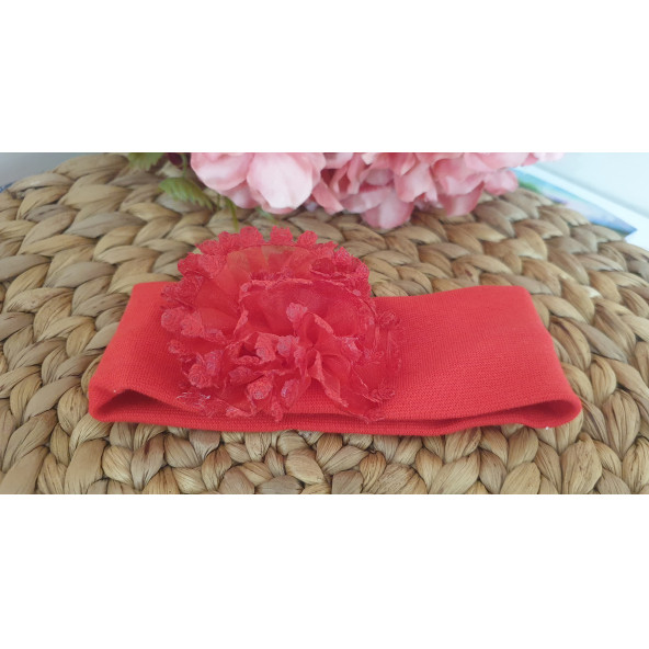Çiçek Bandana - Resim 6