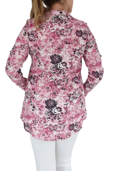 Kadın Çiçekli Tunik BGL-ST00651 - Resim 7