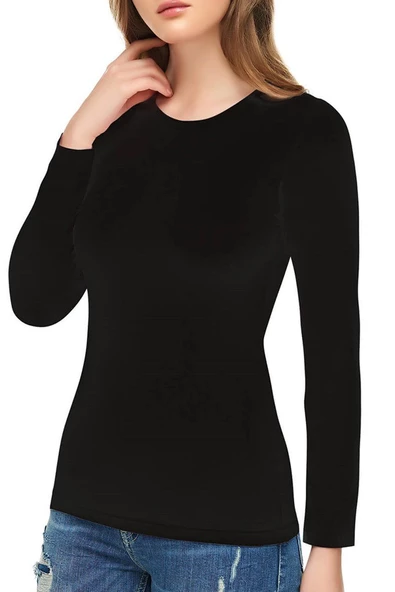 Kadın Uzun Kollu Basic Body BGL-ST01155 - Resim 3