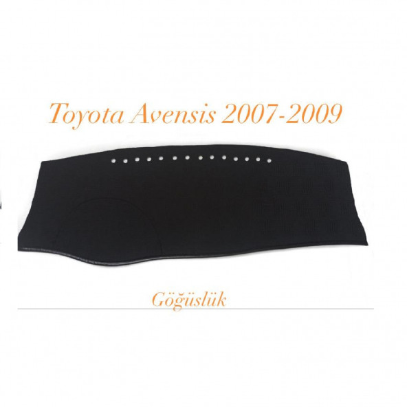 TOYOTA AVENSİS 2007-2009 ARASI HALI KUMAŞ TORPİDO KORUYUCU ÖRTÜ ürün görseli 1