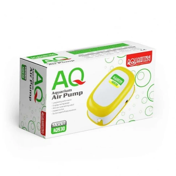 Aquawing AQ930 Tek Çıkışlı Akvaryum Hava Motoru 4,5 L/dak 3,5 W. ürün görseli 1