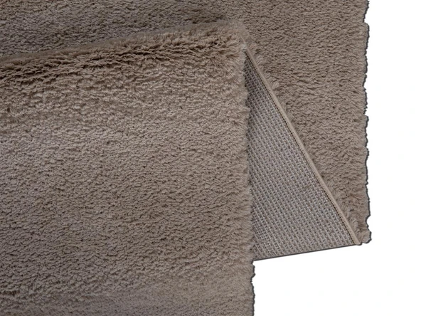 Soft Plain Bej Dikdörtgen Halı 150x230cm - Resim 2