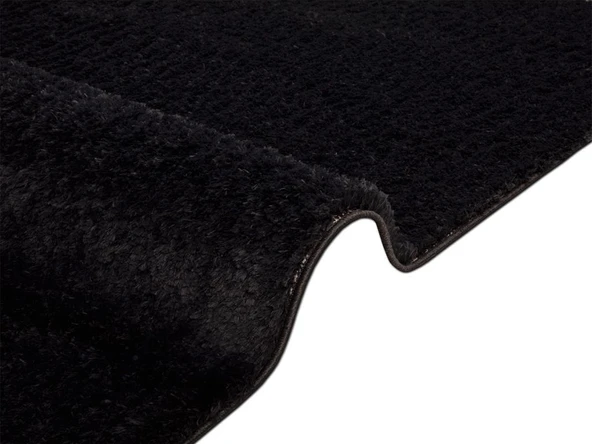 Soft Plain Antrasit Dikdörtgen Halı 150x230cm - Resim 3
