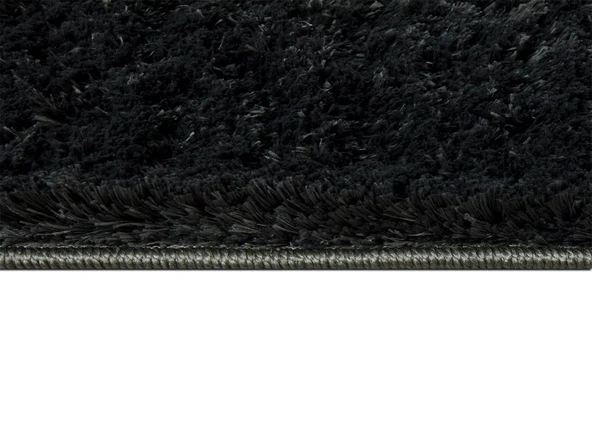 Soft Plain Antrasit Dikdörtgen Halı 150x230cm - Resim 4