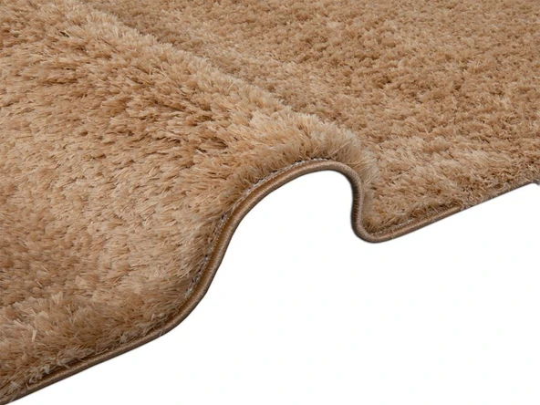 Soft Plain Altın Dikdörtgen Halı 150x230cm - Resim 3